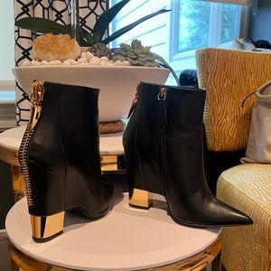 Giuseppe zanotti vero cuoio bootie